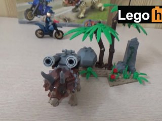 This Lego triceratops with missiles on its back will make you cum in 2 mins