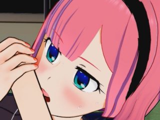 New Game! - Momiji Mochizuki Sucks and Titty Fucks
