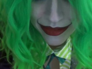 Martha Wayne (Female Joker) Gets Off - cosplay, geeky af, happy halloween