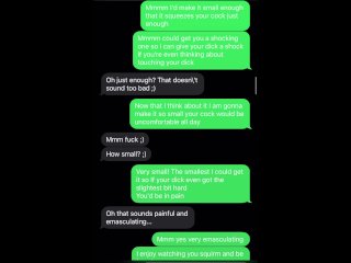 Sexting a Sissy Boy - I Own HIM