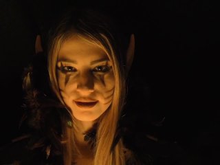 Whorecraft Night Elf Kristen Scott Puts On A Show For You