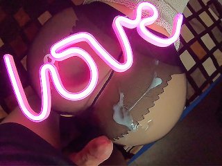 Amateur Couple Romantic Sex under the Light of a Pink Lamp LOVE POV