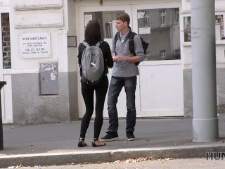 HUNT4K. Denisse doesnt like boring BF but wants to fuck stranger