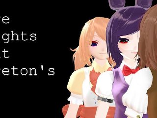 MMD Vore - Five Nights at Voreton's (FNAF Vore)