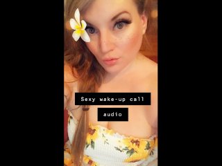 Sexy wake up call, erotic English accent (audio only)