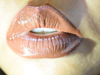 ASMR: Naughty Talk + Pouty Glossy Lips