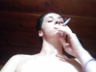 Smoking Jewels, Smoking Fetish, Smoking abd Riding, Dangling Hands Free