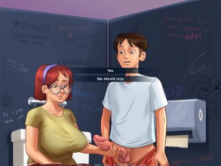 SummertimeSaga SCHOOL BATHROOM ENCOUNTER PART 7