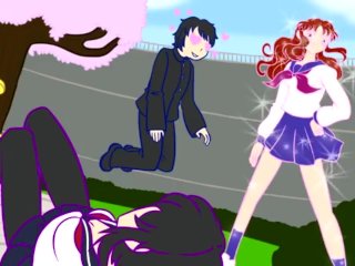 Yandere Simulator - comic animado + EXTRAS