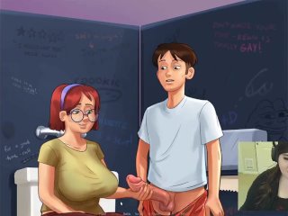 Summertime Saga Bathroom Handjob