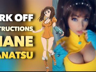 Joi Portugues - Diane Nanatsu Jerk off Instruction - CUM FOR ME BABY!!!