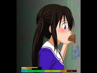 Glory Hole Hentai RPG BY kajio part 1 - Sucking some dicks for money