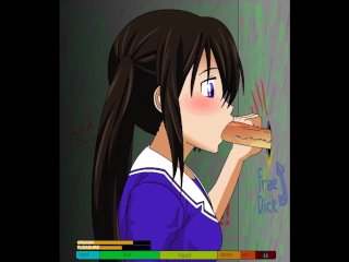 Glory Hole Hentai RPG BY kajio part 2 - getting better at sucking dicks