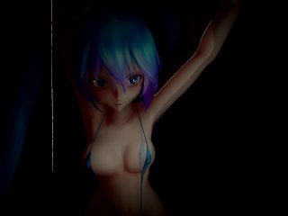 4k Miku Micro bikini FireWorks