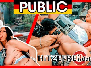 MILF Zara MENDEZ banged in the middle of Berlin! HITZEFREI.dating
