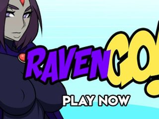 Teen Titan's Raven Catches Us Jerking Off!