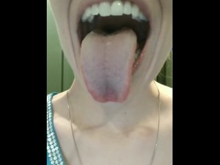 Tongue and Throat Exam (with and without flashlight)