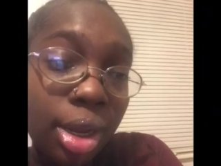 Watch me swallow you slut