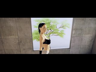 testing with virtual doll girl