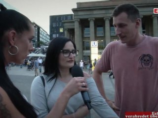 One Night Stand Casting in Stuttgart auf der Straße abgeschleppt