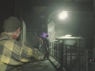 shop owners shoots load on customers