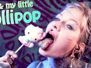 AMSR  licking sucking - More on ASMR katz FREE Youtube - Check it
