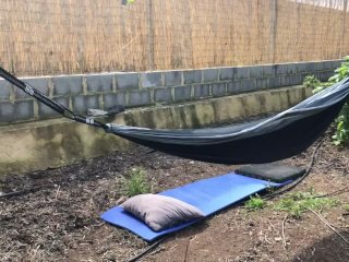 Outdoor pussy teasing
