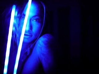Sometihing more artistic sexy psycho in blue... Michaela Isizzu