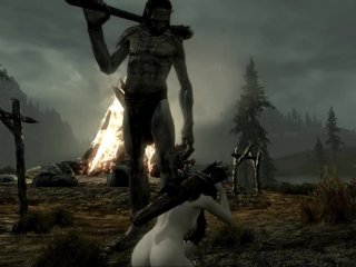 two huge giants   3d monster porno, Porno Game