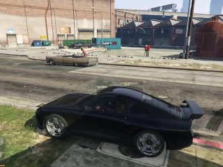 Ebony Prostitute and their Horny Costumers-GTA