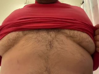 Man Tits in my shirt