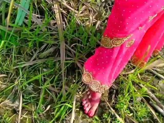Indian Desi village bhabhi outdoor fucking