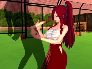 FAIRY TAIL Sex with  ERZA SCARLET 3D HENTAI