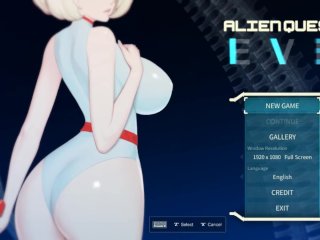 Alien Quest (part 1). The attack of lesbians and winged monsters  anime