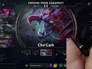 I have to turn up my vibrator when I die League of Legends #2 Luna