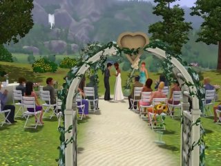 Hot sex on the wedding night  cartoon porn games