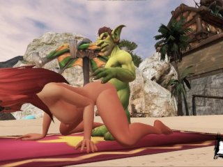 Dwarf fucked tall beauty  world warcraft porn