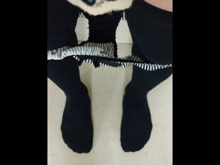 パンツを生脱ぎする女装娘ほのか