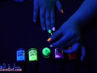 Relaxing & Chill Hand - Fingernail Painting