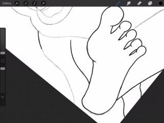 Gardevoir shows toes