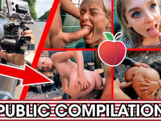 Awesome outdoor fuck compilation with many horny chicks! (ENGLISH) Dates66
