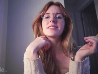 Redhead stoner girlfriend gives you JOI while smoking.... Sweet dominatrix