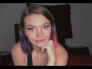 Sexy white girl squirts so hard!