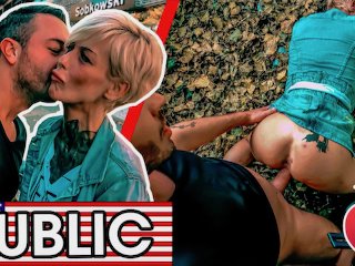 Skinny MILF named VICKY HUNDT gets dicked down in public! (ENGLISH) Dates66
