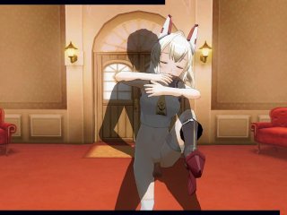 3D HENTAI Ayanami from Azur Lane fucks with you