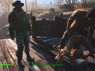 Cuckold Husband Watching His Asian Wife Fucked  Fallout 4