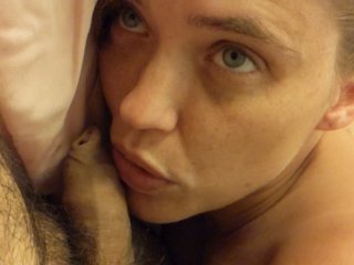 Waking Up to Button Worshipping My Soft Cock