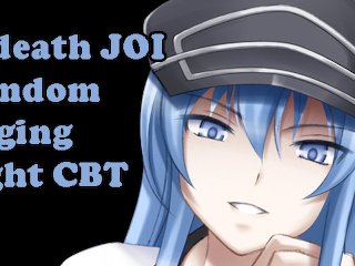 Esdeath Teaches You a Lesson [Hentai JOI, AgK JOI] (Femdom, Light CBT, Edging, CEI)