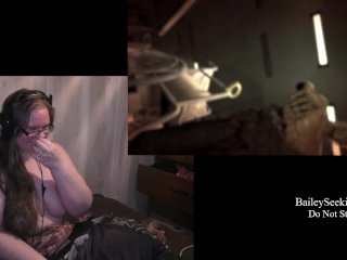 Naked with Vibrator Outlast Play Through part 2
