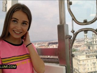 JENNY'S FERRIS WHEEL RIDE w/ STEP BRO & BEST BUDDY - Stepsis Perverted Tag Team Fantasy Comes True!